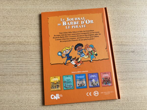 Le journal de barbe d'or McDonald's - dos