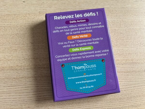 In ze pocket Santé mentale - dos de boite